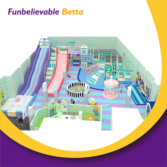 Bettaplay TUV 1200sqm ملعب داخلي للأطفال ملعب داخلي لتسلق الملاهي