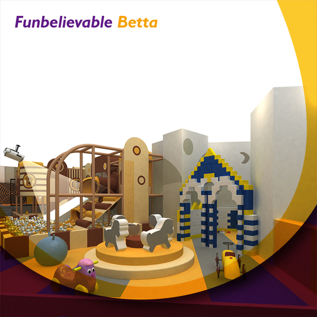 Bettaplay Indoor Naughty Castle معدات الترفيه للأطفال ملعب داخلي