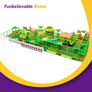 Bettaplay &Aacute;rea de juegos interior con tema espacial para ni&ntilde;os de alta calidad con toboganes grandes a la venta