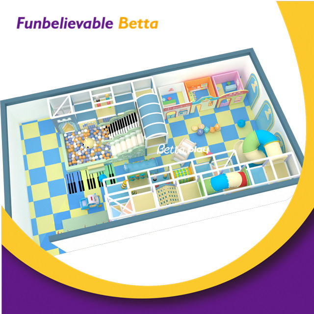 Bettaplay profesional de alta calidad, nuevo dise&ntilde;o, trampol&iacute;n interior, parque de trampol&iacute;n interior