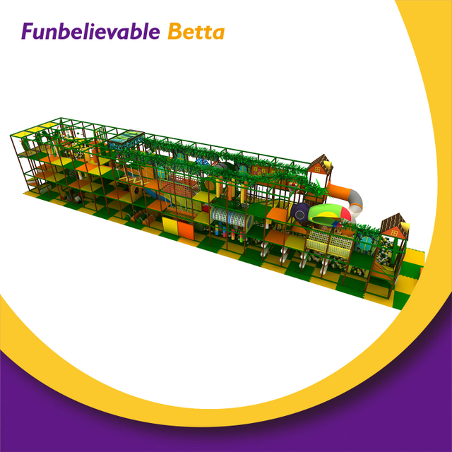 Bettaplay Forest Style Green para ni&ntilde;os y ni&ntilde;os peque&ntilde;os, castillo travieso, gran parque infantil, equipo interior, parque infantil suave a la venta