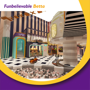 BetTaplay 890m² Polka-dot fibra de vidrio Diapositiva Equipo de juego para niños de escalada soñadora Equipo de juego para niños