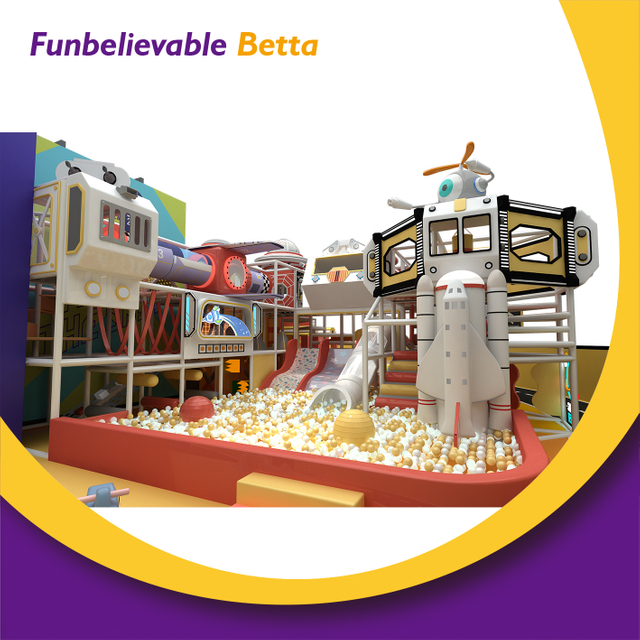 Bettaplay 490 м² Спортивная Фитнес Удобная красочная мягкая игровая площадка, оборудование для скалолазания и бассейна с шариками и горками, подходящее для всех возрастов