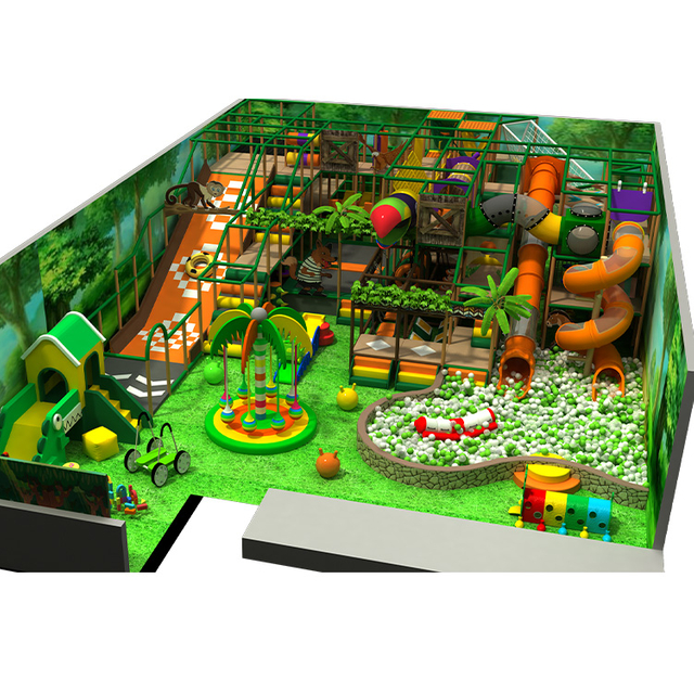 Bettaplay 250 кв. м 277 кв. м. Лесная тема, комплект мягкого игрового оборудования для использования в помещении и для детей в парке развлечений и торговом центре
