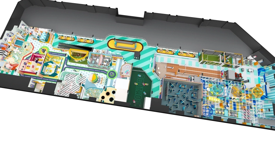 Кейс Pokiddo Design: тематическая семейная и интерактивная страна чудес площадью 3500 кв.м в ОАЭ