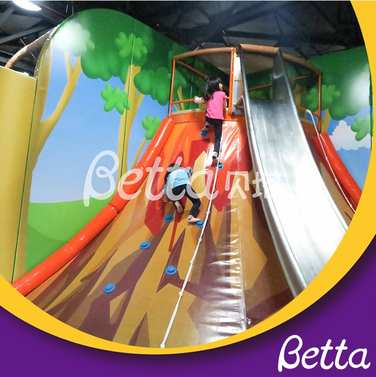 Colorful volcano climbing equipment competitive price indoor playground equipment 