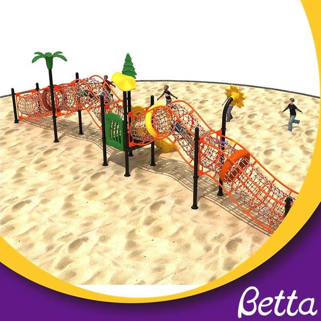 Equipo de juegos de escalada al aire libre para ni&ntilde;os, red de escalada para ni&ntilde;os