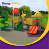 Hot Sell Large Outdoor Playground Slide Plastic Playground Material Backyard Play Equipment 