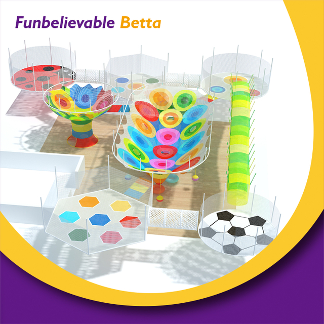 Bettaplay Crochet indoor Kids Rope Play Park Playground Equipment Rope Area