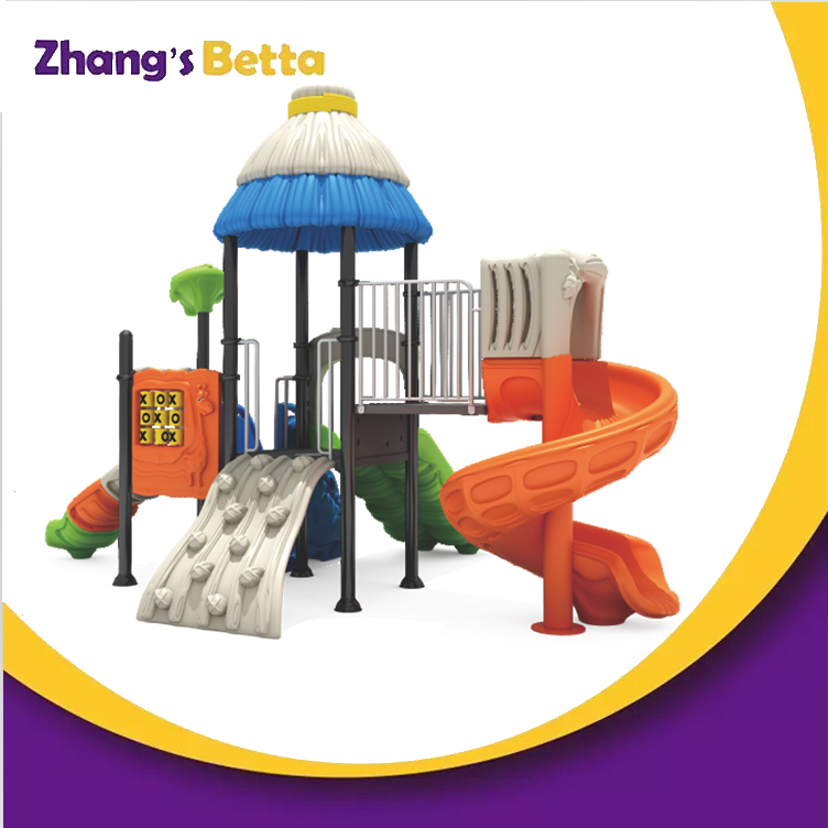 Bettaplay outdoor kindergarten equipment with Slide and jungle gym for kids