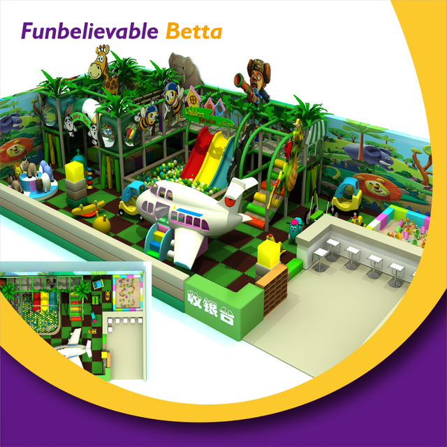 Equipo de juegos interior Bettaplay Parque infantil interior Jungle Maze
