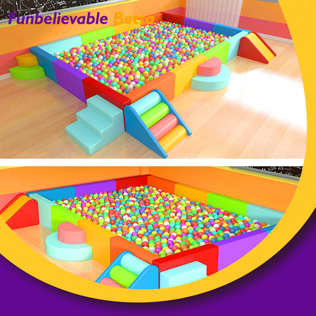 Bettaplay Casa de rebote, piscina de bolas, fiesta para ni&ntilde;os, parque infantil m&oacute;vil, juego suave interior