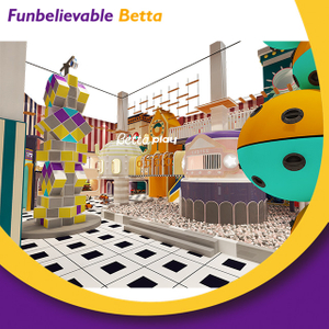 Bettaplay Functional Trampoline Park for Sale Amusement Park Design Indoor Playground 