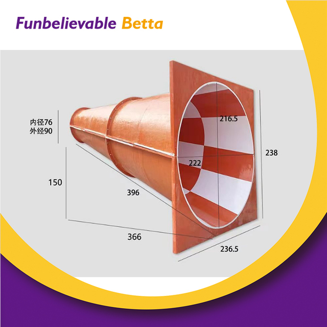 BetTaplay Trumppt Slide Niños Interior Playground Fiberglass Diapositiva para niños Diapositivas de fibra de vidrio 