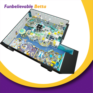 Fabricante de &aacute;rea de juego interior Bettaplay de 500㎡, equipo para &aacute;rea de juego, &aacute;rea de juegos interior 