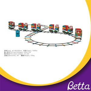 Outdoor Electric Train with Rail