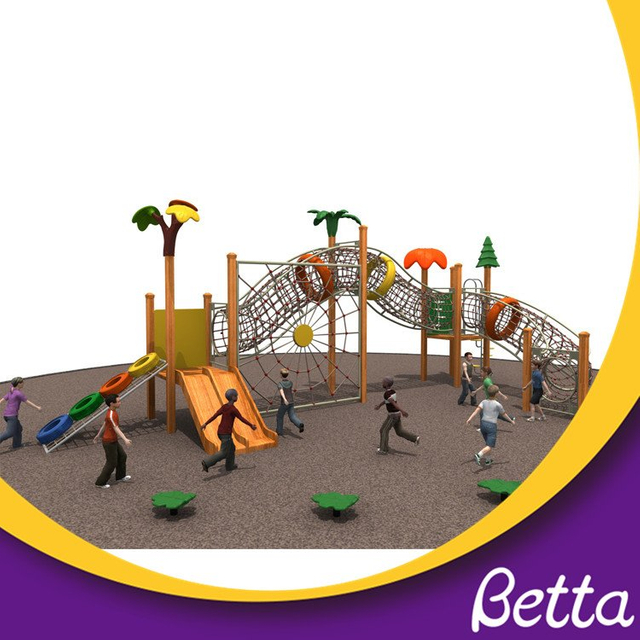 Equipo de parque de atracciones Estructura de escalada para niños