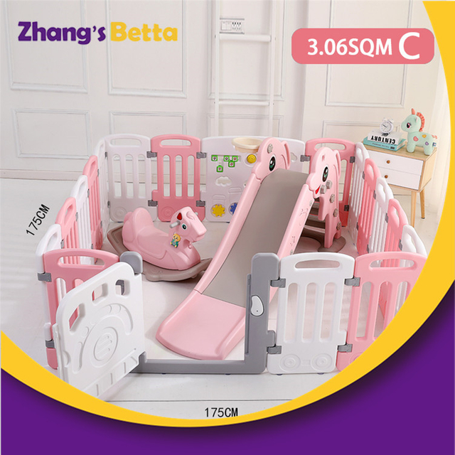 Симпатичные и привлекательные внутренние детские пластиковые заборы