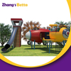 Bettaplay Outdoor Playground Airplane Wooden Playground with Slide