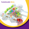 Bettaplay indoor playground crochet playground rainbow rope net tree for kids