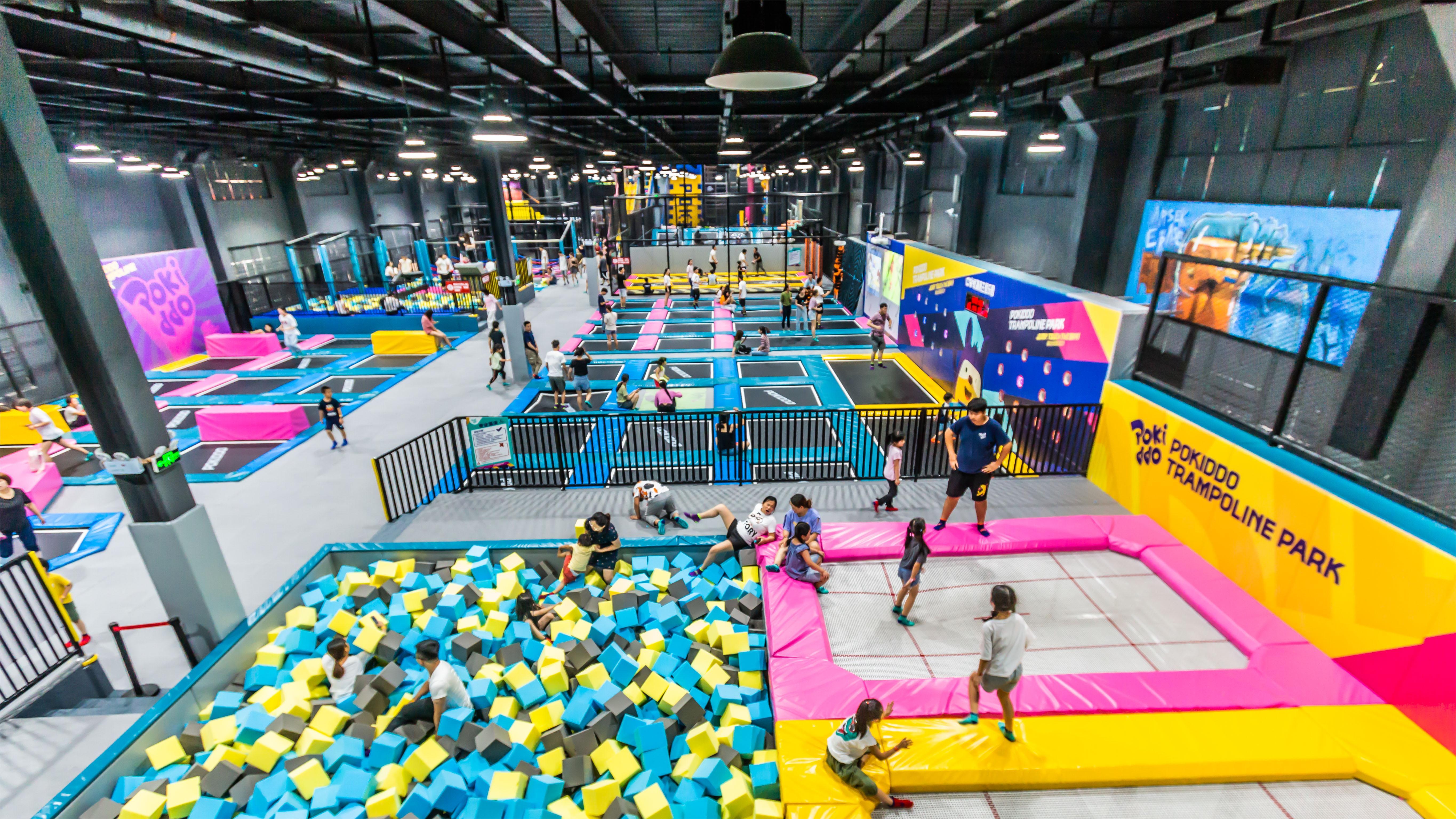 What factors will affect the purchase of tickets for indoor trampoline park customers?
