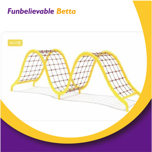 Equipo de juego de escalada con cuerda para parque infantil de aventuras al aire libre para ni&ntilde;os