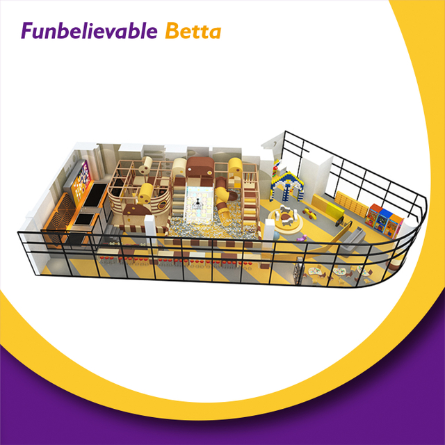 Bettaplay Indoor Naughty Castle Equipo de juegos para ni&ntilde;os Centro de juegos Patio de juegos interior para ni&ntilde;os