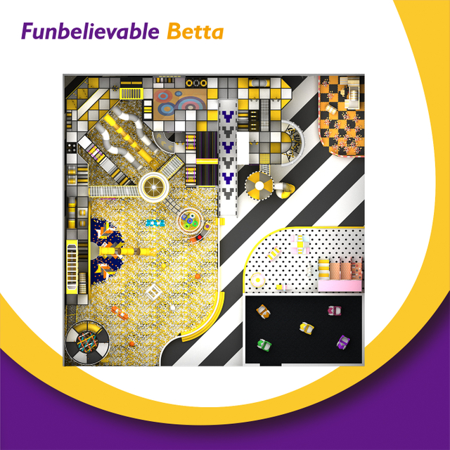 منطقة Bettaplay الترفيهية التجارية الشاملة للأطفال بمساحة 4600 متر مربع مع مرافق ترفيهية متعددة 