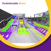 Bettaplay 4552 m2 Dise&ntilde;o personalizado Centro comercial Parque de aventuras Fabricaci&oacute;n de parques de trampolines &Aacute;rea de juegos interior comercial para ni&ntilde;os