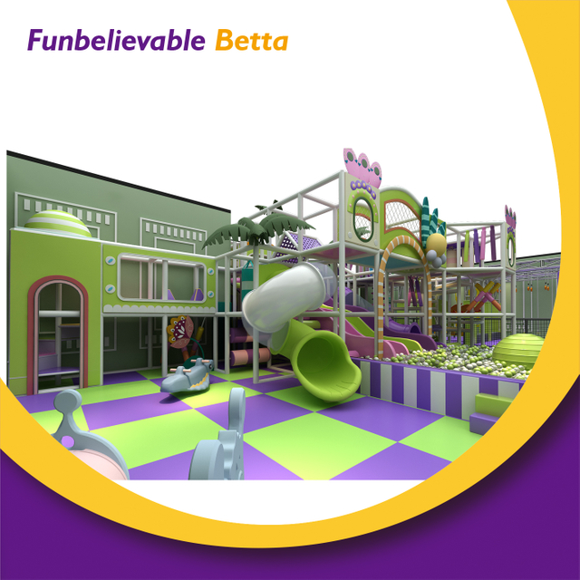 Bettaplay Parque de atracciones cubierto de 750 m&sup2; El gran barril deslizante con trampolines gratuitos Zona de juegos que ofrece sensaci&oacute;n de ingravidez