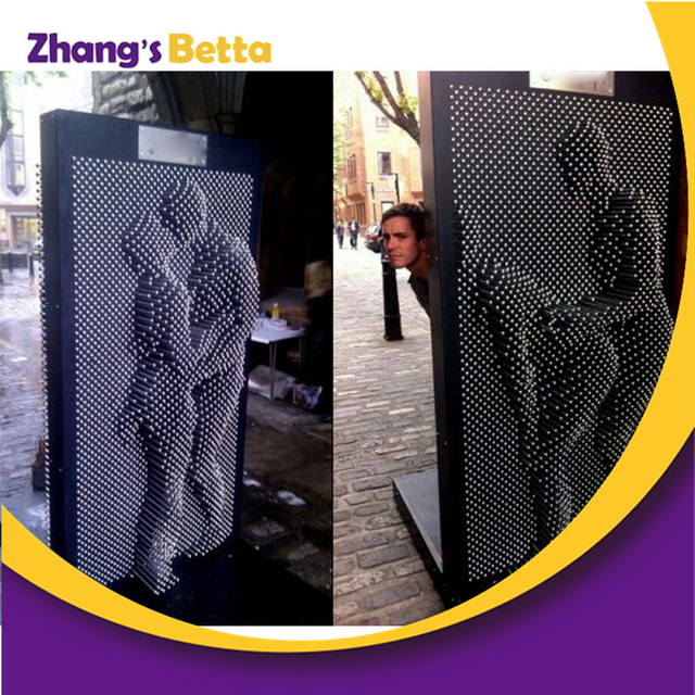 3d Pin Pression Juego de escultura de arte