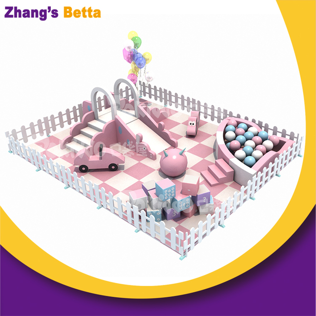 Bettaplay Soft Play Package Детская розовая горка Комплект оборудования для помещения