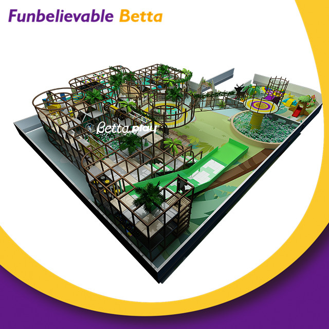 Bettaplay تصميم مخصص متنزه تجاري متنزه ترامبولين داخلي 