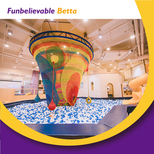 Bettaplay Горячая Радуга вязаные крючком сети для скалолазания дети настраивают игру для скалолазания для игровой площадки в помещении 