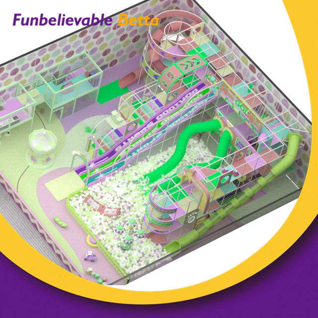 2380 m&sup2; Equipo de juego suave mejorado con tecnolog&iacute;a &Aacute;rea de juegos espacial para ni&ntilde;os de varios niveles Efectos LED Toboganes c&oacute;smicos Juegos de proyecci&oacute;n Piscina de bolas Escalada