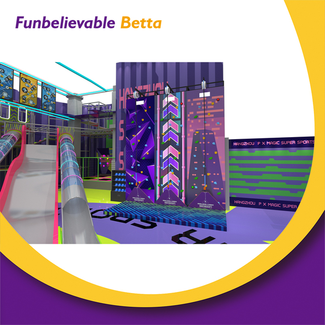 منطقة لعب داخلية ساحرة من Bettaplay بمساحة 750 مترًا مربعًا، معدات كرنفال منزلق، منطقة لعب داخلية