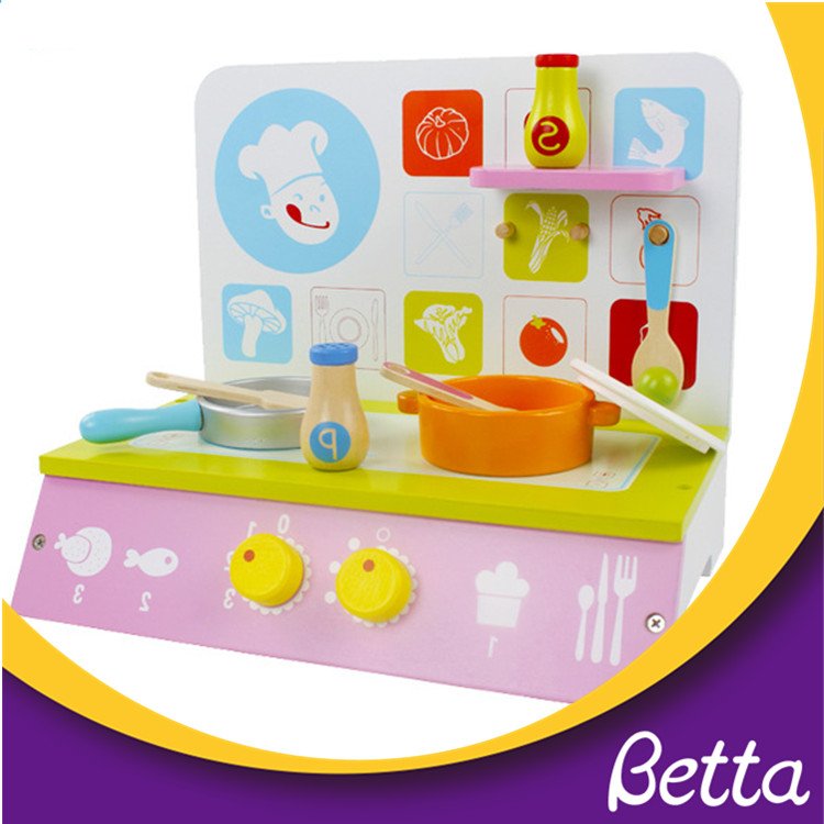 Educational toys play wooden set kitchen playset for kids