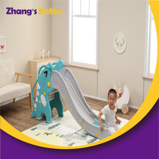 New Design for Own Use Cute Modest Plastic Children Slide Stay Style Outdoor Playground Equipment 