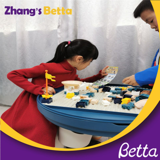 Top sale Children's Block Toys Baby Building Blocks Table