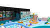 Equipo de juegos de interior para ni&ntilde;os Bettaplay de 300 m2, equipo de juegos para parques comerciales de interior, equipo de juegos para interiores para negocios