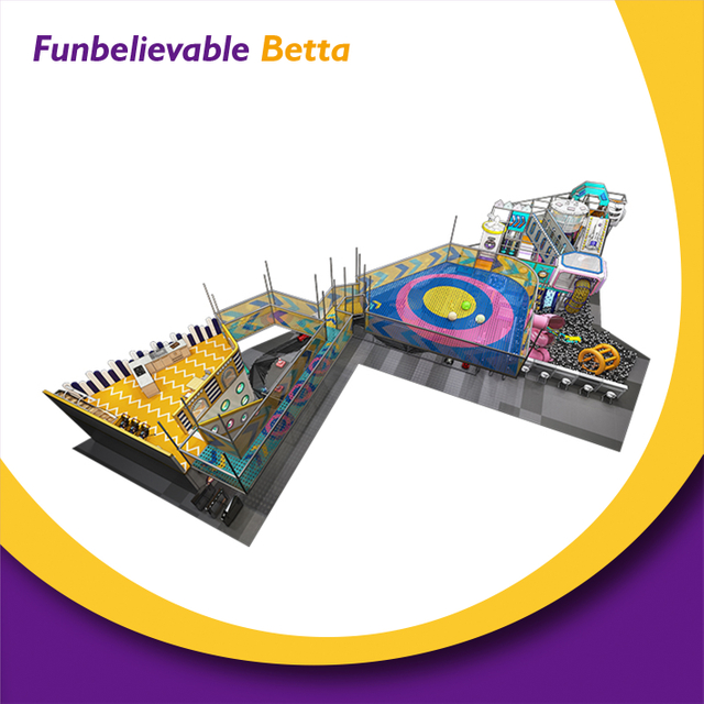 Bettaplay 1000㎡ مركز تجاري كبير للتسوق، معدات منطقة اللعب، ملعب داخلي للأطفال 