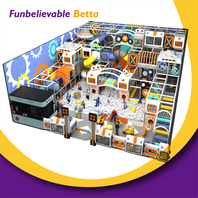 Bettaplay Indoor Naughty Castle Equipo de juegos para juegos Centro de juegos Equipo de juegos para interiores residenciales