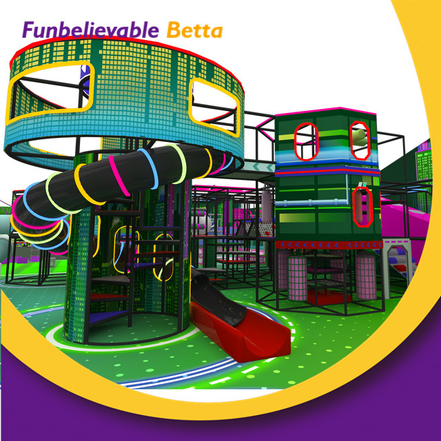Bettaplay 2000 кв.м. Play-Standard Детская крытая игровая площадка, батутный парк 