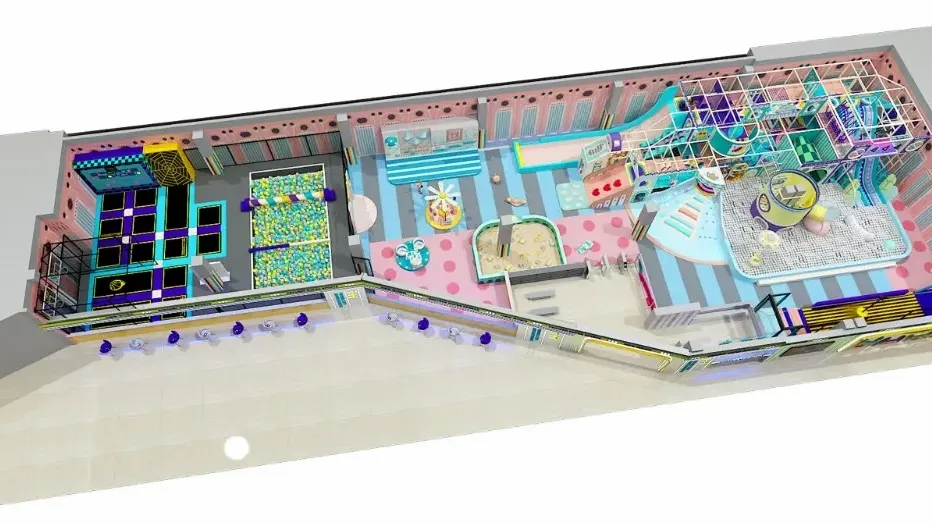 Ningbo Pokiddo Vitality Space 900㎡ – высота всего 4 метра? Почему торговый центр выбрал Pokiddo?