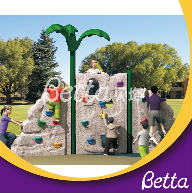 Bettaplay colorful plastic rock climbing wall