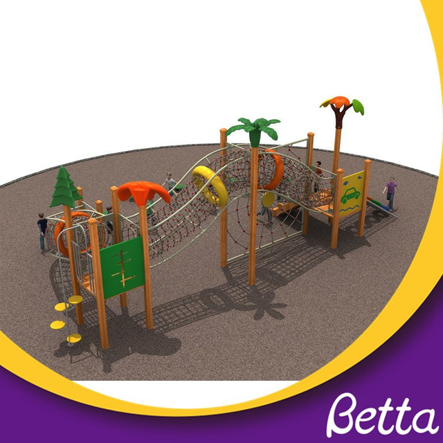 Equipo de parque de atracciones Estructura de escalada para niños