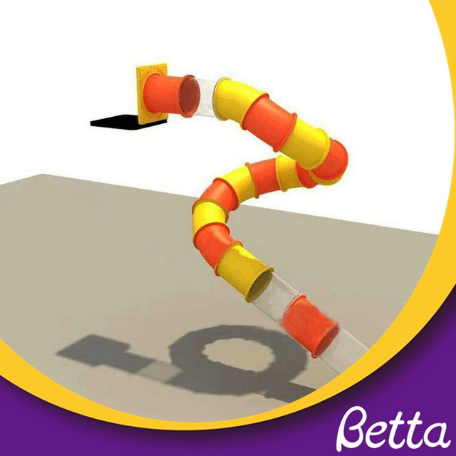 Спиральная трубчатая горка Bettaplay для игровой площадки в помещении
