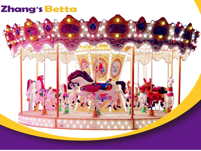 Merry Go Round Playground Equipment for Amusement Park