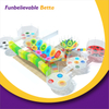 Bettaplay indoor playground crochet playground rainbow rope net tree for kids