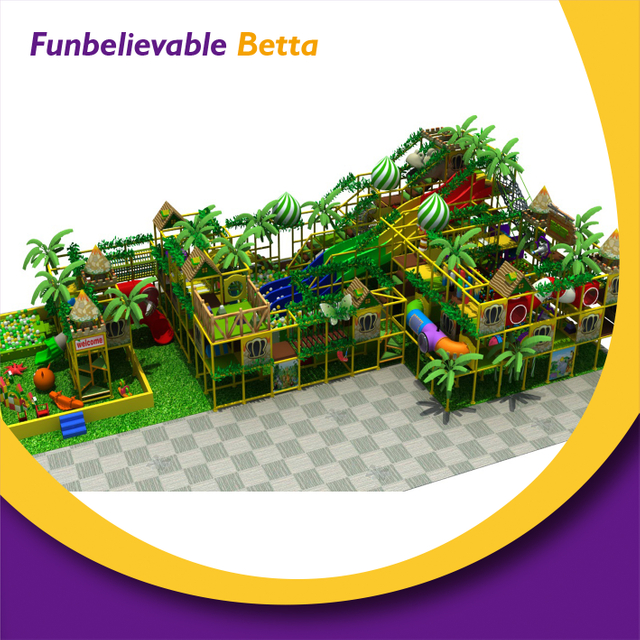 Equipo de juegos interior Bettaplay Parque infantil interior Jungle Maze